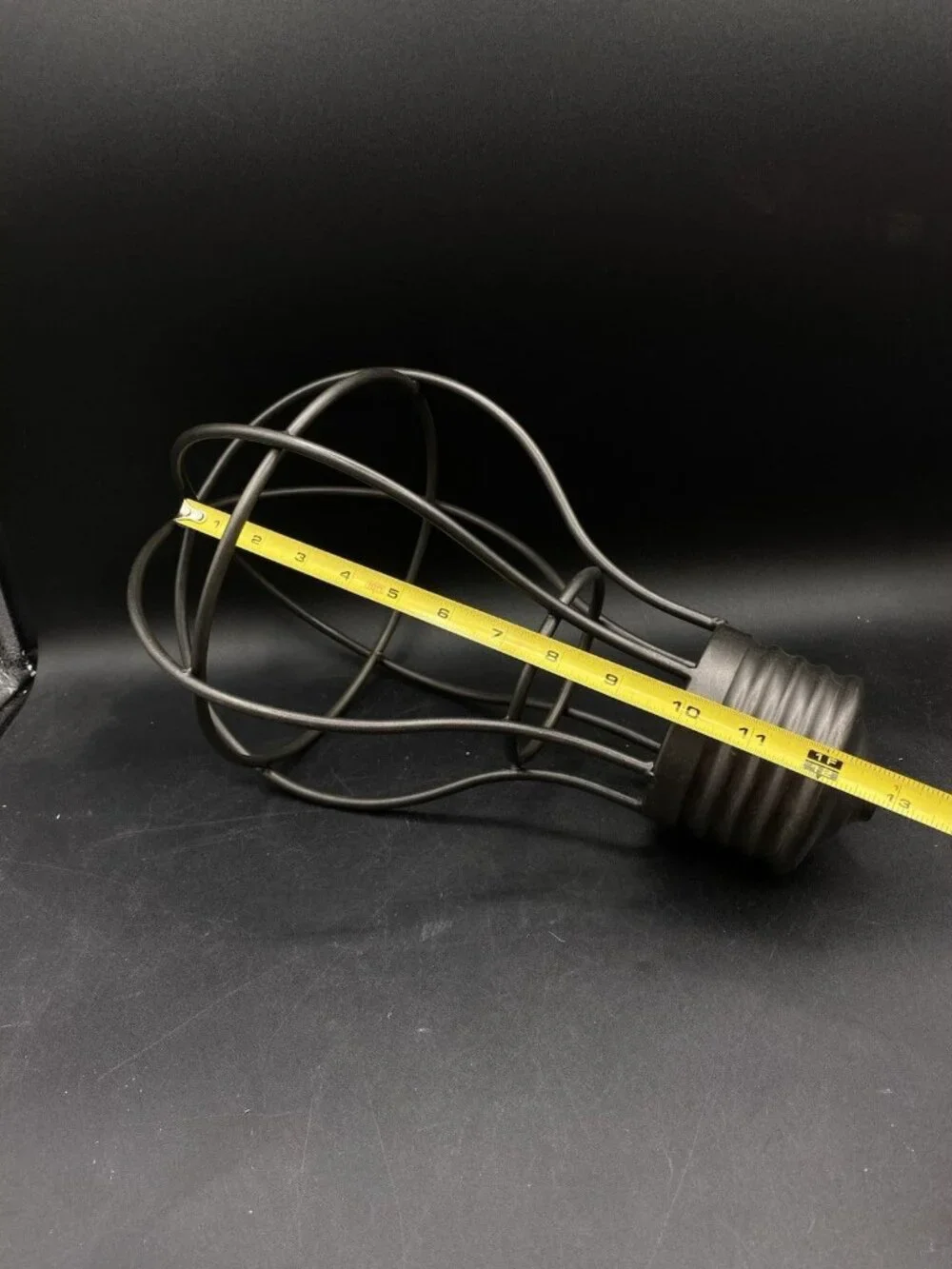 Urbanely Flashy Metal Light Bulb Sculpture Warehouse of Tiffany 13”